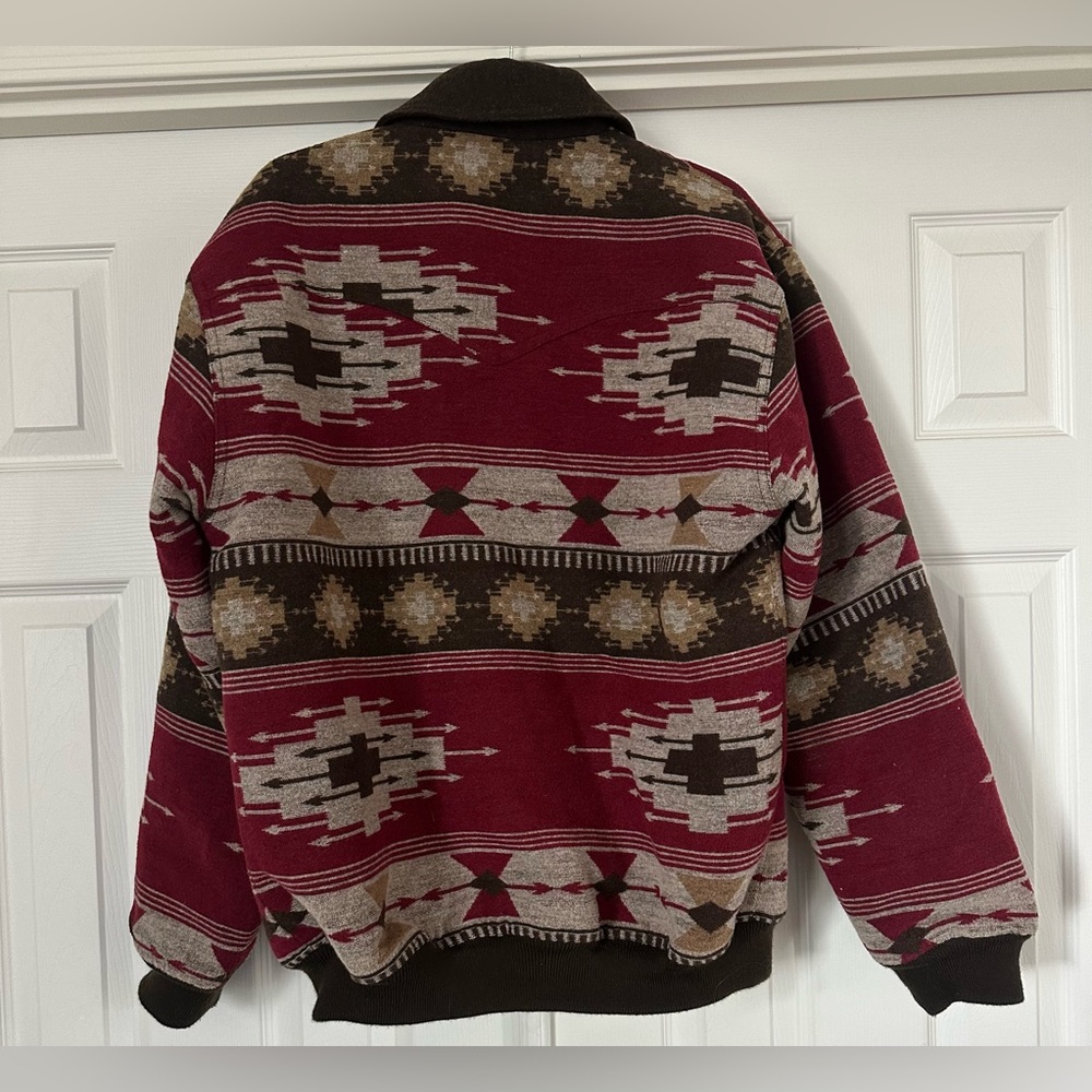 Powder River Outfitters Aztec Western Jacket Southwestern Coat size medium - Picture 2 of 11